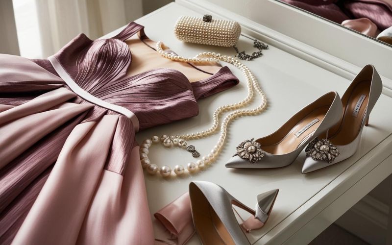 Styling dámských šatů s doplňky